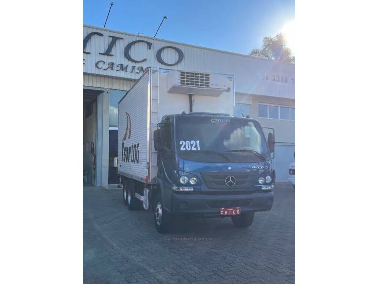 MERCEDES-BENZ - ACCELO 1316 - 2021/2021 - Azul - Sob Consulta