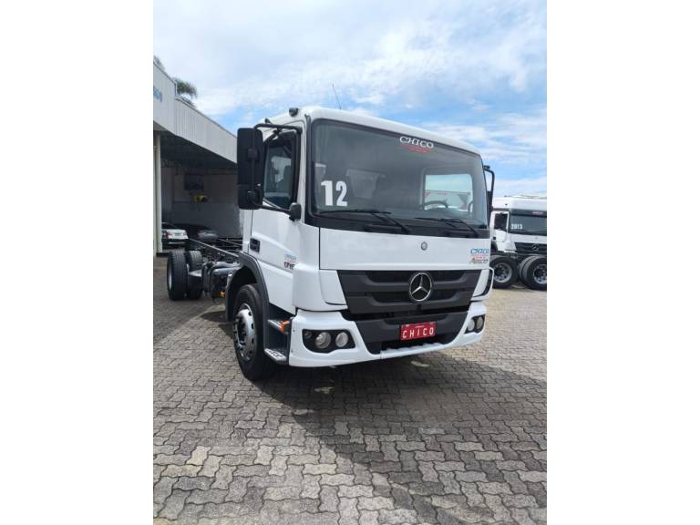 MERCEDES-BENZ - ATEGO 1719 - 2012/2012 - Branca - Sob Consulta