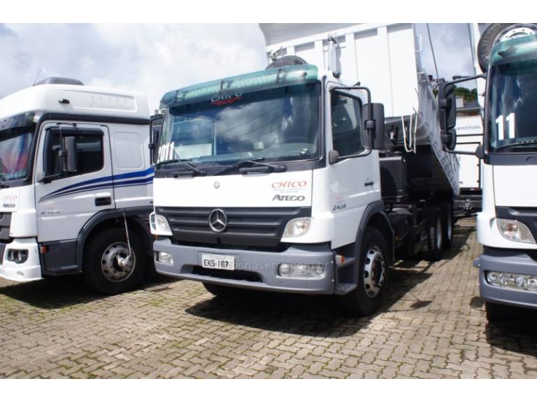 MERCEDES-BENZ - ATEGO 2428 - 2011/2011 - Branca - Sob Consulta