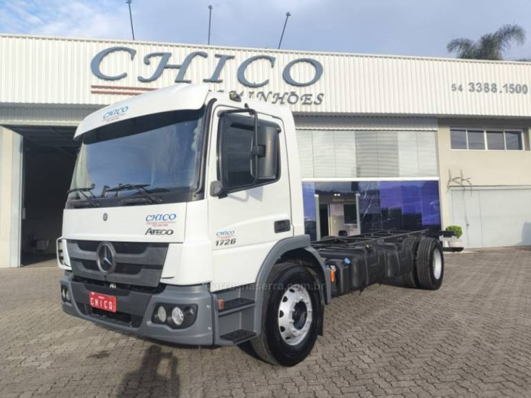 MERCEDES-BENZ - ATEGO 1726 - 2017/2017 - Branca - Sob Consulta