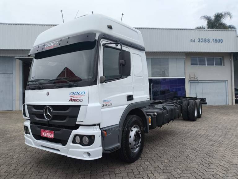MERCEDES-BENZ - ATEGO 2430 - 2015/2016 - Branca - Sob Consulta